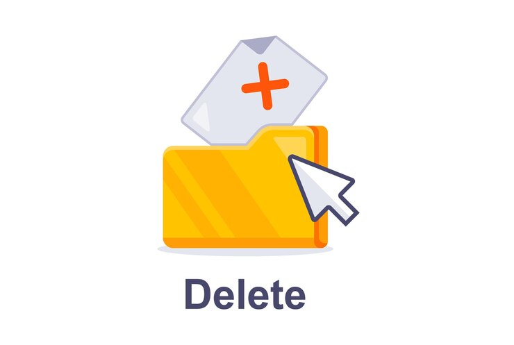 delete file from folder from your computer